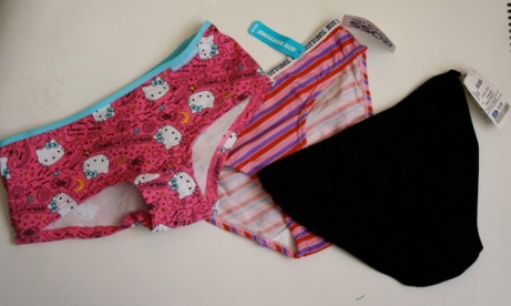 A variety of underwear